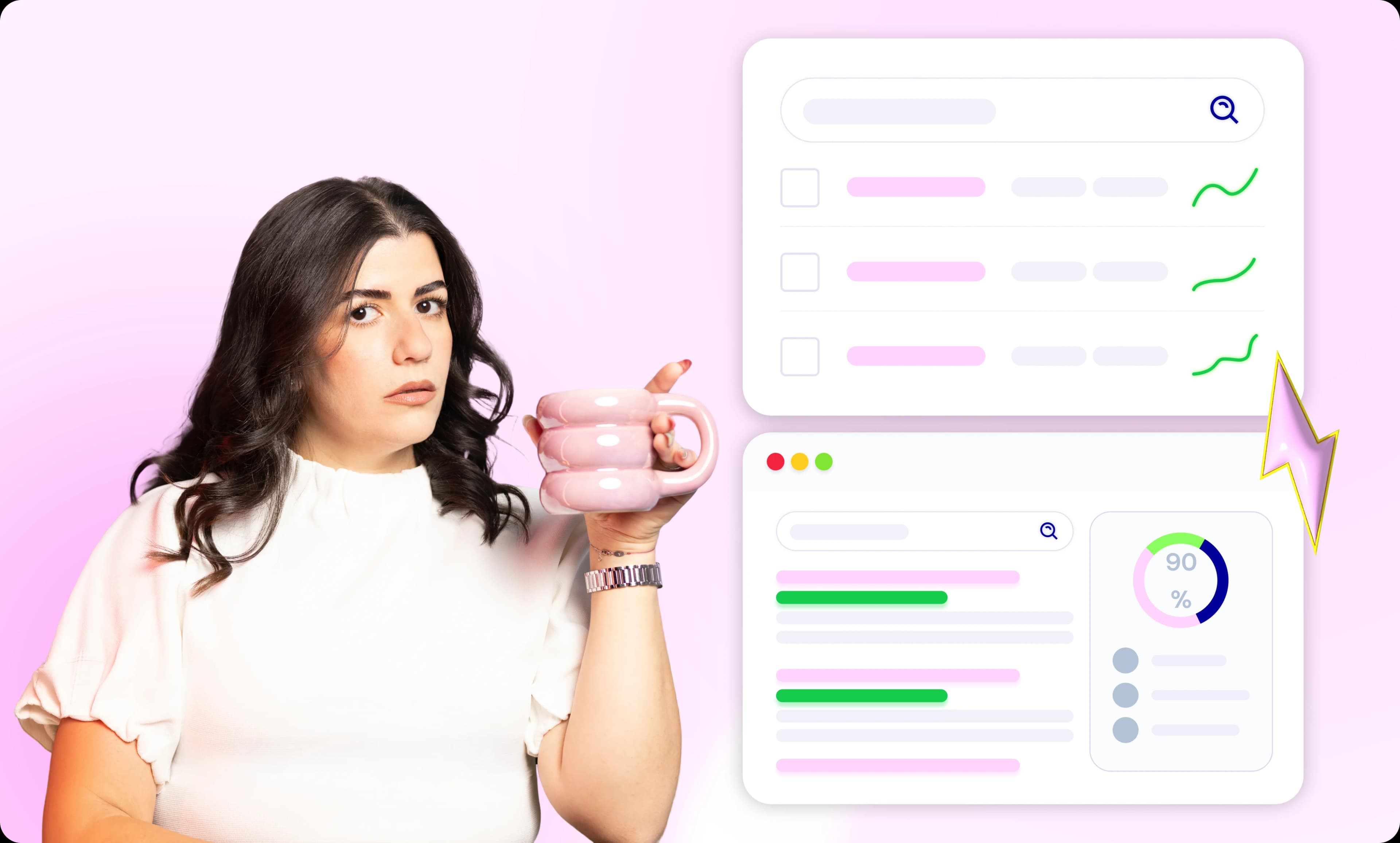 Déborah Achour, consultante SEO freelance et fondatrice de Mama SEO