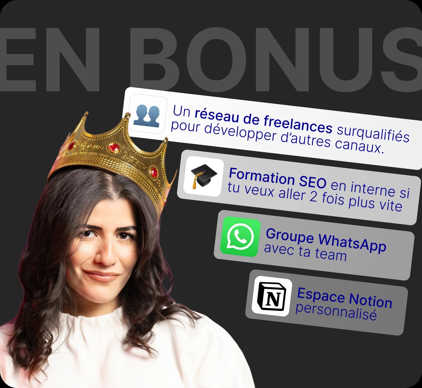 Bonus inclus dans le programme MAMA BOOSTER